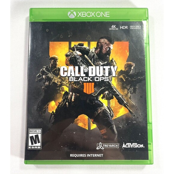 Call of Duty: Black Ops IIII Microsoft 2018 Xbox One Disc & Case Tested - Picture 1 of 8
